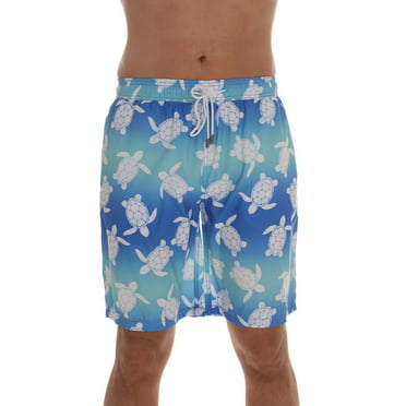 GEORGE Men’s 3XL 48-50 6-Inc Swim Shorts Trunks Surf Board Blue Cove 3 Pockets 